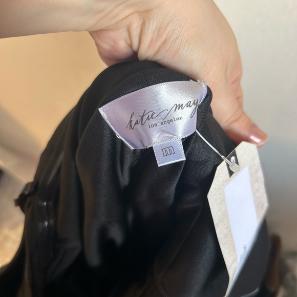 NWT New Katie May Revolve Dynasty Dress in Black - Picture 5 of 9